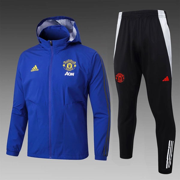 Rompevientos Manchester United Conjunto Completo 2025-26 Azul
